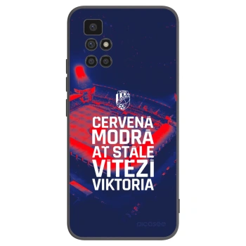 Picasee silikonový černý obal pro Xiaomi Redmi 10 (2022) - FC Viktoria Plzeň E