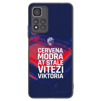 Picasee silikonový černý obal pro Xiaomi Redmi Note 11 Pro+ 5G - FC Viktoria Plzeň E