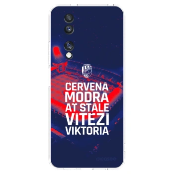 Picasee silikonový průhledný obal pro Honor 70 - FC Viktoria Plzeň E