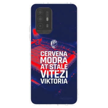 Picasee silikonový průhledný obal pro OPPO A94 5G - FC Viktoria Plzeň E