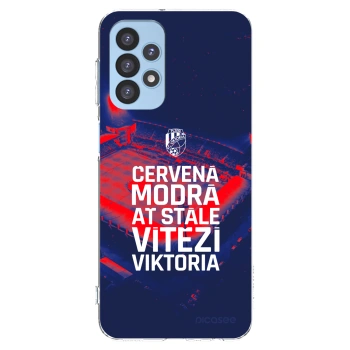 Picasee silikonový průhledný obal pro Samsung Galaxy A23 A235F 4G - FC Viktoria Plzeň E