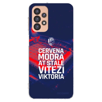 Picasee silikonový průhledný obal pro Samsung Galaxy A23 A236B 5G - FC Viktoria Plzeň E