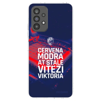 Picasee silikonový průhledný obal pro Samsung Galaxy A73 5G - FC Viktoria Plzeň E