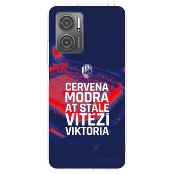 Picasee silikonový průhledný obal pro Xiaomi Redmi 10 5G - FC Viktoria Plzeň E