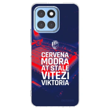 Picasee silikonový průhledný obal pro Honor X6 - FC Viktoria Plzeň E