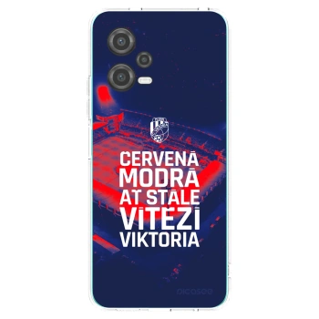 Picasee silikonový průhledný obal pro Xiaomi Poco X5 - FC Viktoria Plzeň E