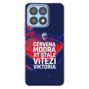 Picasee silikonový průhledný obal pro Honor X8a - FC Viktoria Plzeň E