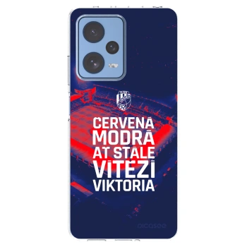 Picasee silikonový průhledný obal pro Xiaomi Redmi Note 12 Pro 5G - FC Viktoria Plzeň E