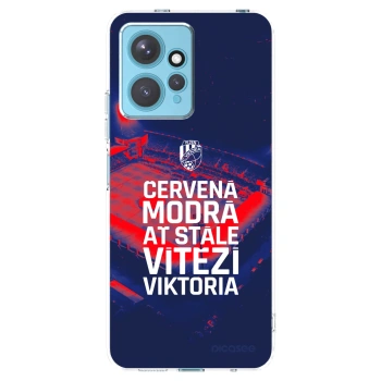 Picasee silikonový průhledný obal pro Xiaomi Redmi Note 12 4G - FC Viktoria Plzeň E