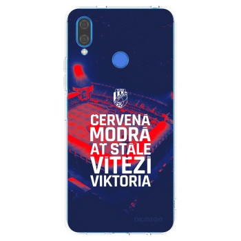 Picasee silikonový průhledný obal pro Huawei Nova 3 - FC Viktoria Plzeň E