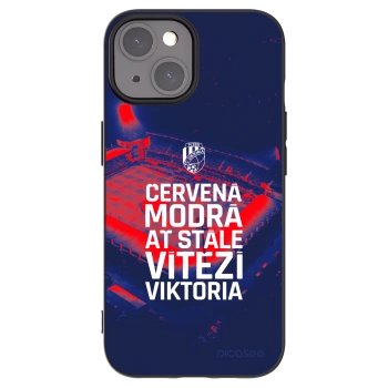 Picasee silikonový černý obal pro Apple iPhone 15 - FC Viktoria Plzeň E