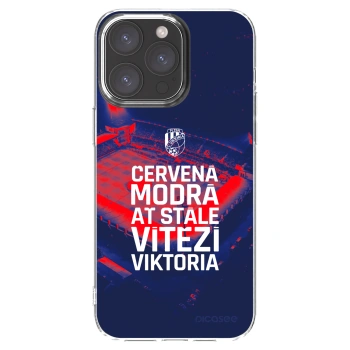 Picasee silikonový průhledný obal pro Apple iPhone 15 Pro Max - FC Viktoria Plzeň E