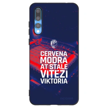 Picasee silikonový černý obal pro Huawei P20 Pro - FC Viktoria Plzeň E