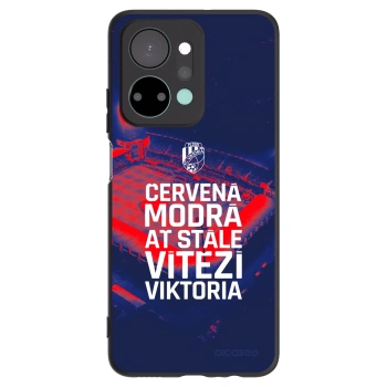 Picasee silikonový černý obal pro Honor X7a - FC Viktoria Plzeň E