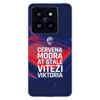 Picasee silikonový průhledný obal pro Xiaomi 14 Pro - FC Viktoria Plzeň E