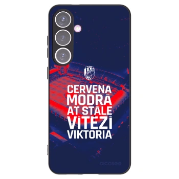 Picasee silikonový černý obal pro Samsung Galaxy S24+ S926B 5G - FC Viktoria Plzeň E