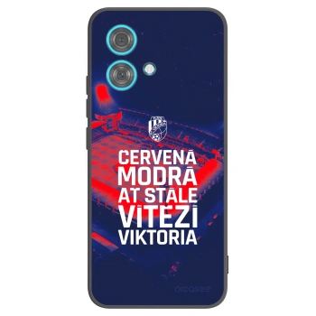 Picasee silikonový černý obal pro Motorola Edge 40 Neo - FC Viktoria Plzeň E