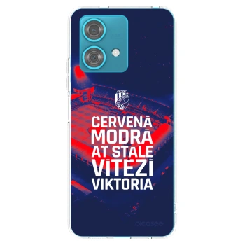 Picasee silikonový průhledný obal pro Motorola Edge 40 Neo - FC Viktoria Plzeň E