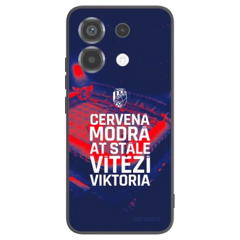 Picasee silikonový černý obal pro Xiaomi Poco X6 - FC Viktoria Plzeň E
