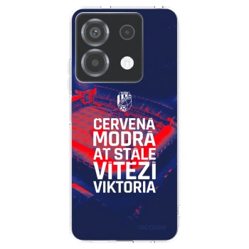 Picasee silikonový průhledný obal pro Xiaomi Poco X6 - FC Viktoria Plzeň E