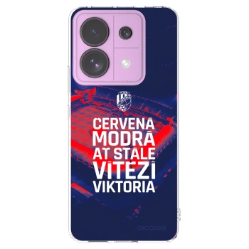 Picasee silikonový průhledný obal pro Xiaomi Redmi Note 13 Pro 5G - FC Viktoria Plzeň E