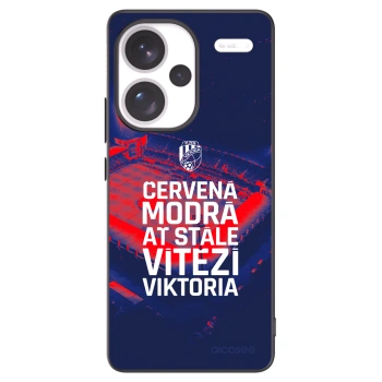 Picasee silikonový černý obal pro Xiaomi Redmi Note 13 Pro+ 5G - FC Viktoria Plzeň E