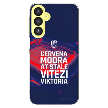 Picasee silikonový průhledný obal pro Samsung Galaxy A25 A256B 5G - FC Viktoria Plzeň E