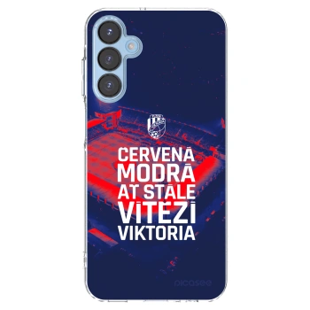Picasee silikonový průhledný obal pro Samsung Galaxy A15 A156B 5G - FC Viktoria Plzeň E