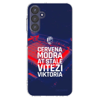 Picasee silikonový průhledný obal pro Samsung Galaxy A15 A155F 4G - FC Viktoria Plzeň E