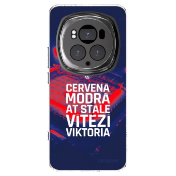 Picasee silikonový průhledný obal pro Honor Magic6 Pro - FC Viktoria Plzeň E
