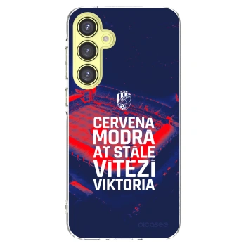 Picasee silikonový průhledný obal pro Samsung Galaxy A35 5G A356B - FC Viktoria Plzeň E