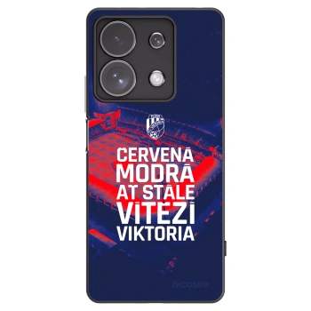 Picasee silikonový černý obal pro Xiaomi Redmi Note 13 Pro 4G - FC Viktoria Plzeň E