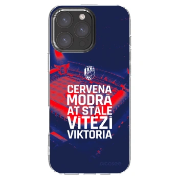Picasee silikonový průhledný obal pro Apple iPhone 16 Pro Max - FC Viktoria Plzeň E
