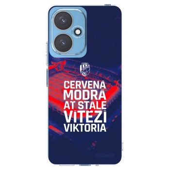 Picasee silikonový průhledný obal pro Xiaomi Redmi 13C 5G - FC Viktoria Plzeň E