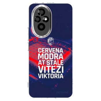 Picasee silikonový průhledný obal pro Honor 200 5G - FC Viktoria Plzeň E