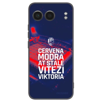 Picasee silikonový černý obal pro OnePlus Nord 4 - FC Viktoria Plzeň E