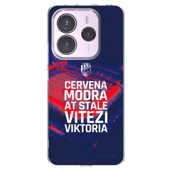 Picasee silikonový průhledný obal pro Xiaomi Redmi Note 14 5G - FC Viktoria Plzeň E
