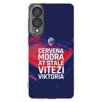 Picasee silikonový průhledný obal pro Samsung Galaxy S25 Edge 5G - FC Viktoria Plzeň E