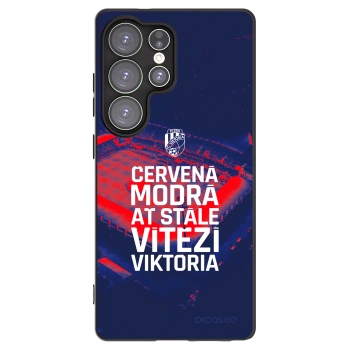 Picasee silikonový černý obal pro Samsung Galaxy S25 Ultra 5G - FC Viktoria Plzeň E