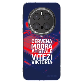 Picasee silikonový průhledný obal pro Honor Magic7 Pro 5G - FC Viktoria Plzeň E