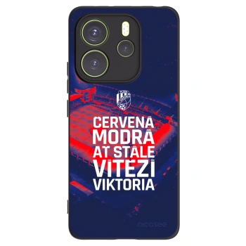 Picasee silikonový černý obal pro Xiaomi Redmi Note 14 4G - FC Viktoria Plzeň E
