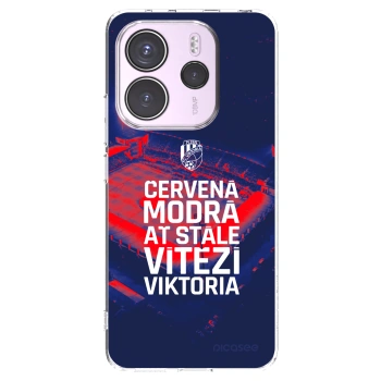 Picasee silikonový průhledný obal pro Xiaomi Redmi Note 14 4G - FC Viktoria Plzeň E
