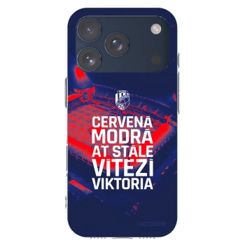 Picasee silikonový průhledný obal pro Apple iPhone 17 Pro - FC Viktoria Plzeň E
