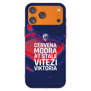 Picasee silikonový průhledný obal pro Apple iPhone 17 Pro Max - FC Viktoria Plzeň E