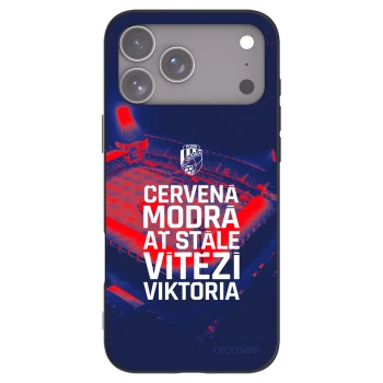 Picasee silikonový černý obal pro Apple iPhone 17 Pro Max - FC Viktoria Plzeň E