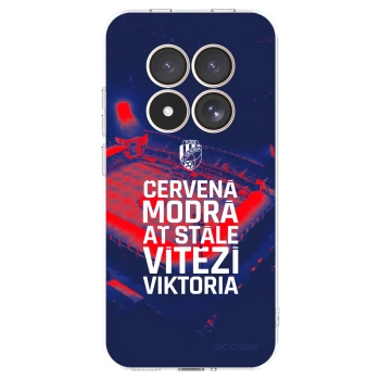 Picasee silikonový průhledný obal pro Xiaomi Redmi Note 15 Pro 4G - FC Viktoria Plzeň E