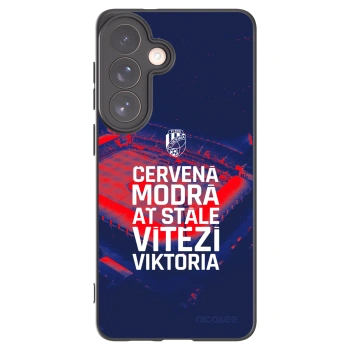 Picasee silikonový černý obal pro Samsung Galaxy S26+ - FC Viktoria Plzeň E