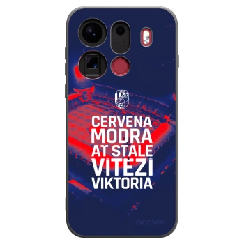 Picasee silikonový černý obal pro OPPO Find X9 Pro - FC Viktoria Plzeň E