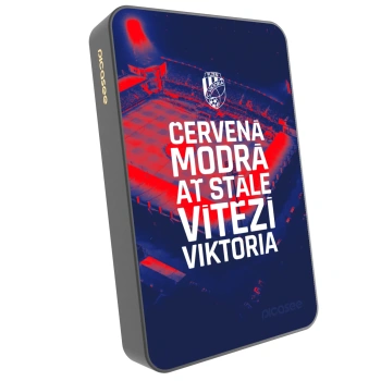 Picasee Powerbanka s MagSafe 10 000 mAh Šedá - FC Viktoria Plzeň E
