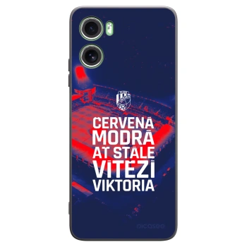 Picasee silikonový černý obal pro Motorola Moto G06 - FC Viktoria Plzeň E